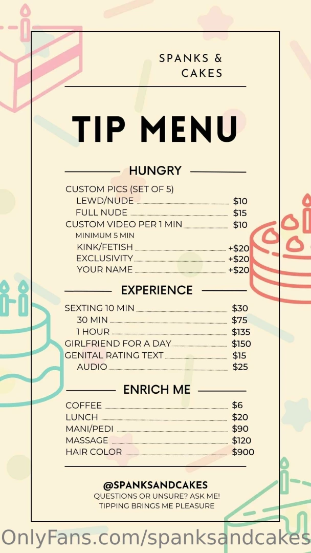 Please message me with any requests before tipping so i can offer a 