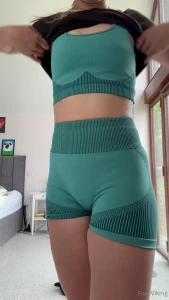 Good morning vikings off to the gym again this morning my gym clothes