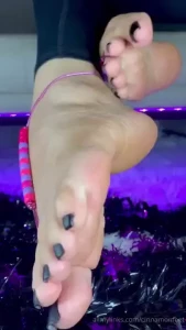 Bringing you the hardest decision ever will you on my perfect toes my