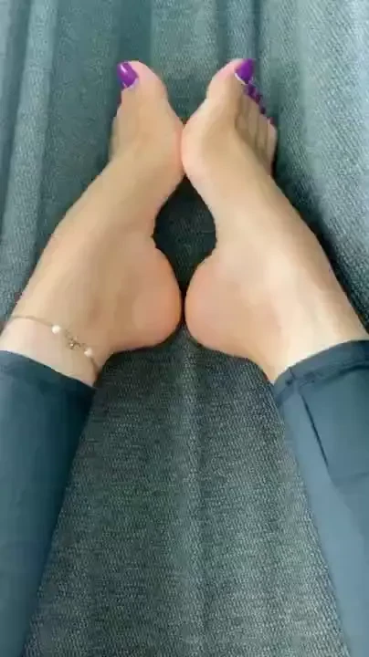 My favorite place to show you off my perfect high arches do you think 