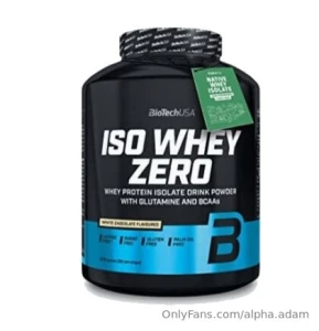 Pay for my new protein and then u can feel like u were a part of my