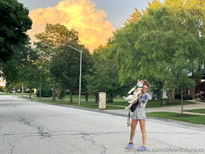 My pika is growing so fast we went on a long walk and stumbled upon