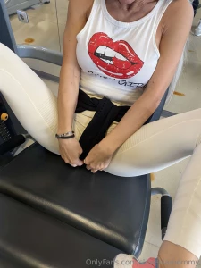 Today s workaut- wet wet wet in the gym videos are waiting in dm part 3