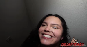 Pretty shy latina wanted me to slut her out part 1