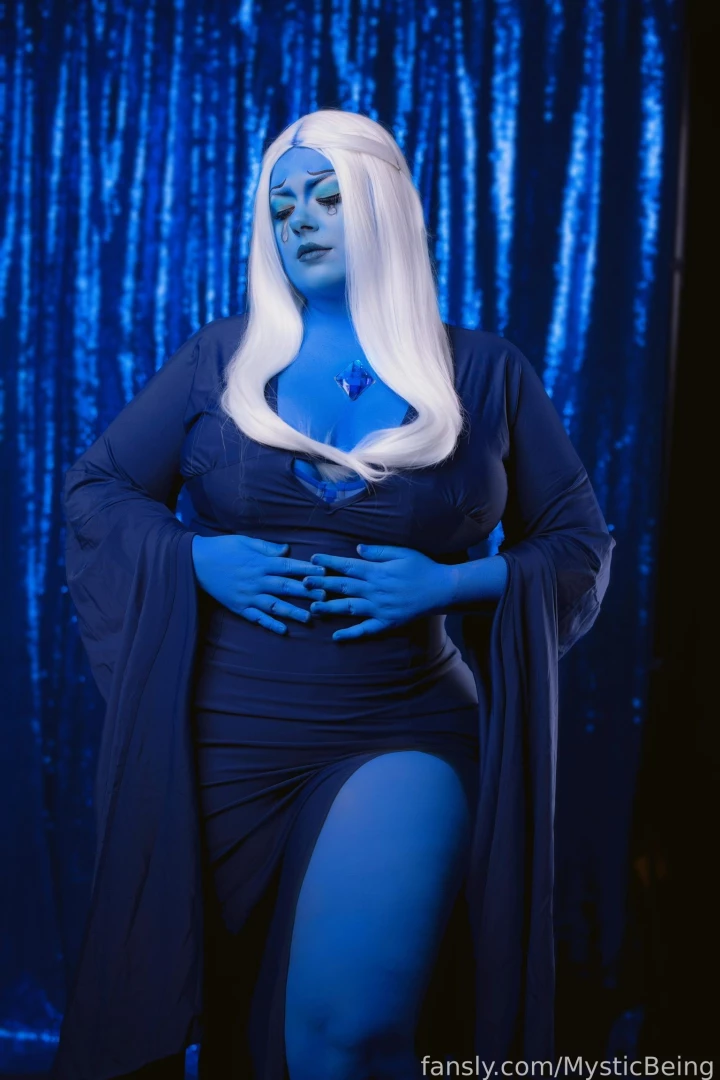 Day 6 of 31 days of halloween blue diamond from steven universe part 4 