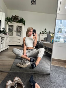 Today cream and black well and sweaty of course part 10