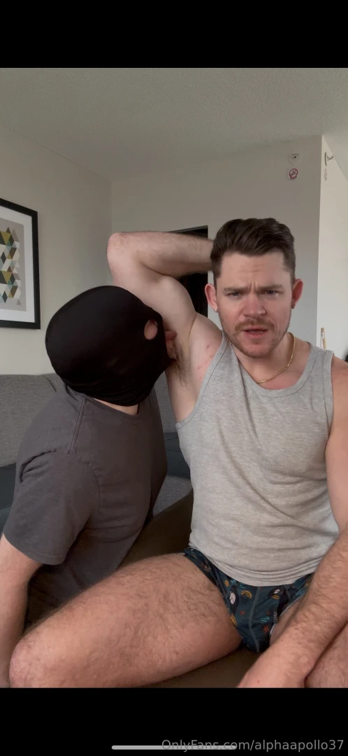 7 minute sweaty pits worship with my good boy watch me make him lick 