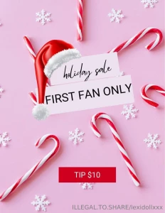 Holiday sale first fan to tip 10 gets 350 worth xxxx part 2