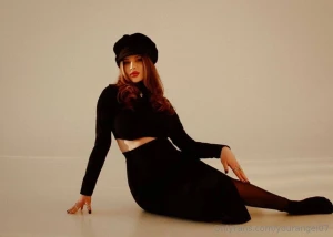 I am very shy but during photo shoots i loosen up and feel different