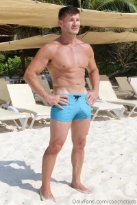 Beach vibes with coach coachstuds workout