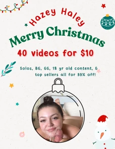 Merry christmas 40 videos for 10 just tip and it s yours
