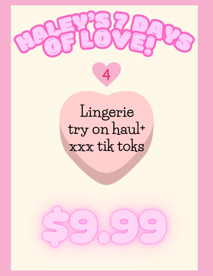 Haley s 7 days of love day 4 only 10 for my sexy lingerie try on haul 