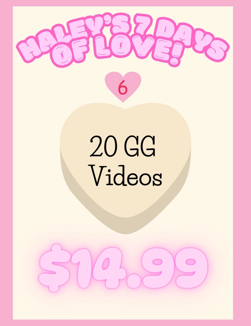 Haley s 7 days of love day 6 20x g g videos alaine_cheeks 
