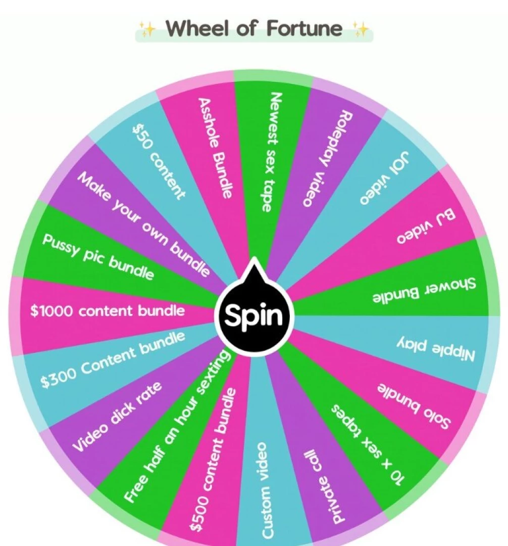 Nbsp haley s lucky nbsp wheel nbsp spin nbsp do you want to see how 