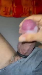 Cum play in used jock and socks