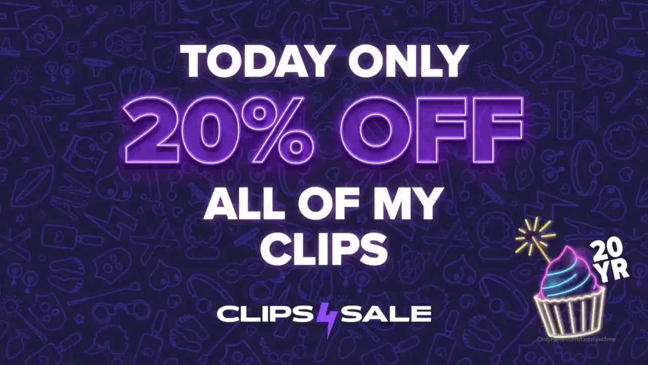Get 20 off all clips in my store clips4sale com 13223 today only for 