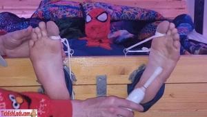 Spiderman vs dr tickle hd episode 2 has been added to ticklishlads com