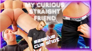 Straight boy dick tastes so good my dutch straight friend 19yo visited part 1