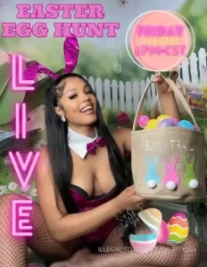 Live solo squirt easter show this friday 6pm cst we re going on an egg