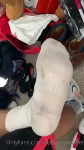 Rank sock removal after running for an hour