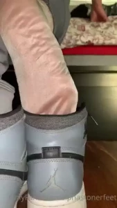 I work my sheers for a 3 mile run in my 5 year old rank jordan s