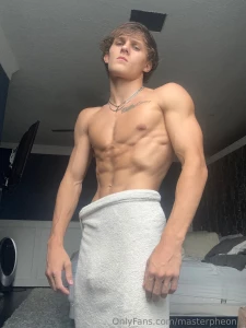 Post shower ass bulge abs and pits boys