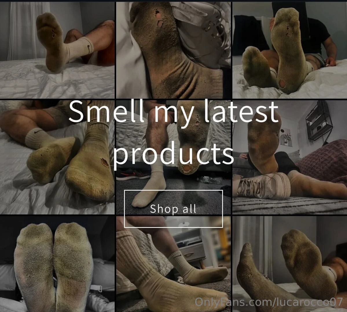 Stink shop is back sniff me first come first serve only 10 pairs sniff 