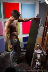 This is me in the studio in 2008 working on a multilayer penis print part 2