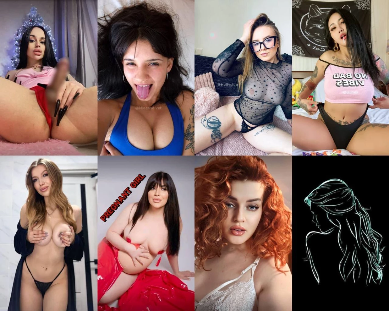 Evatsbarbie miaaavelvet hollyclue li_mei shinelilya candiceblack1 