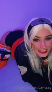 Could you please pet my nine-tailed fox naruto female