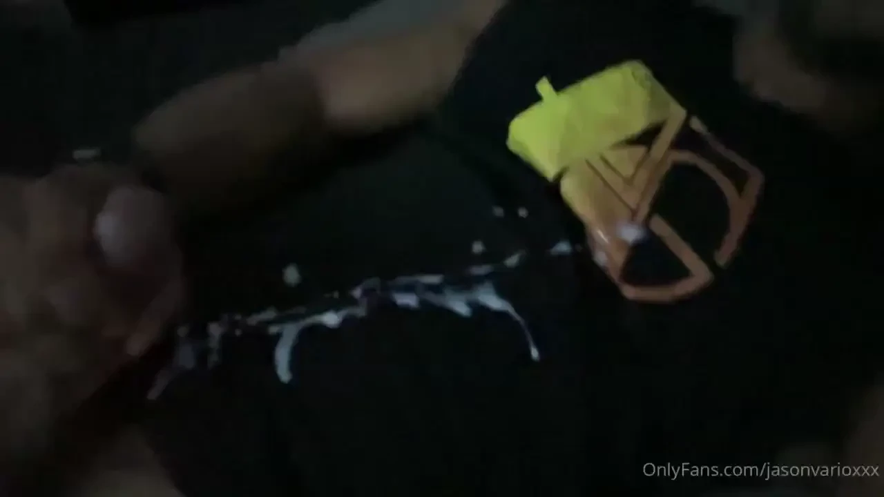 Making a sticky mess all over myself 