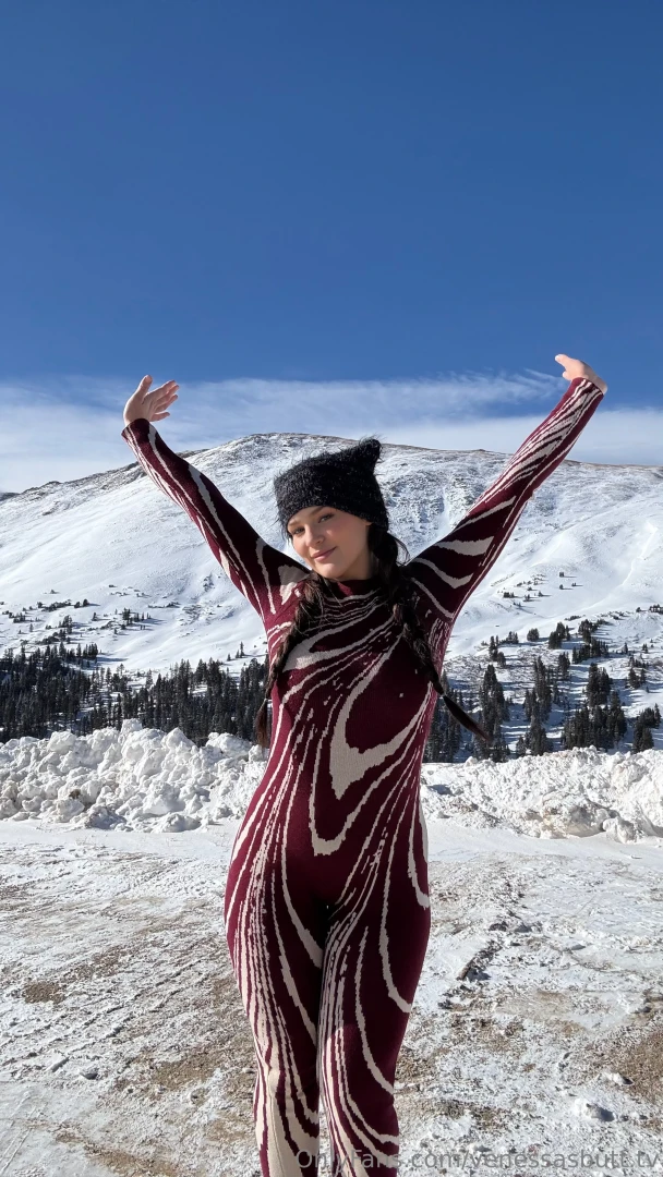 At my happiest in the mountains 