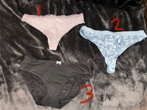 Panty sale i am going to be going through my panties and clearing way