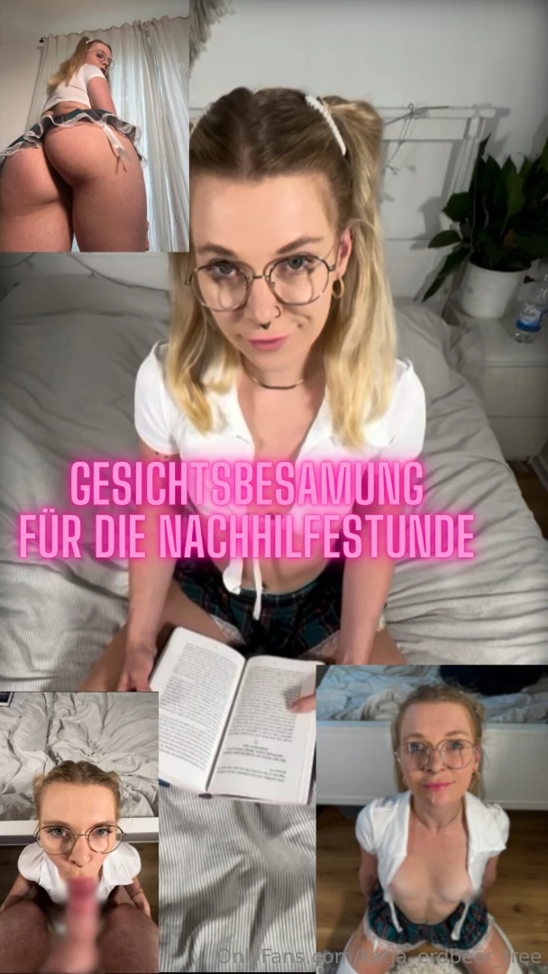 Gesichtsbesamung f r die nachhilfestunde 8 minuten fick ich die junge 