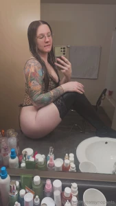 Showered and shaved and getting on cam