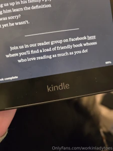 Just finished a book on kindle and the end had a blurb with a link