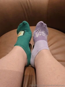 Mismatching socks today which is your favorite