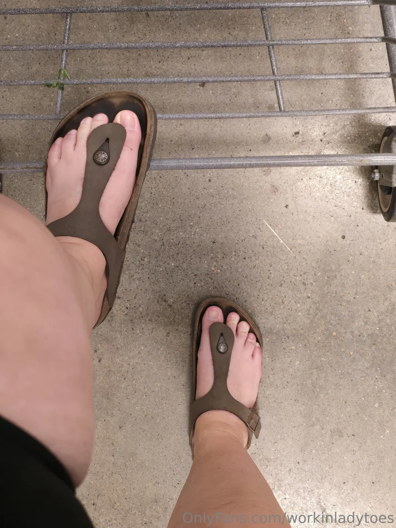 Birks out in public grocery shopping would you check me out 