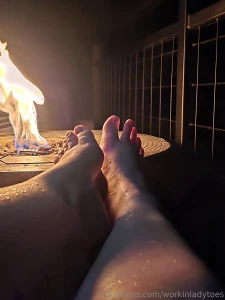 Took a few days to relax and recharge enjoying a hot tub under the part 1