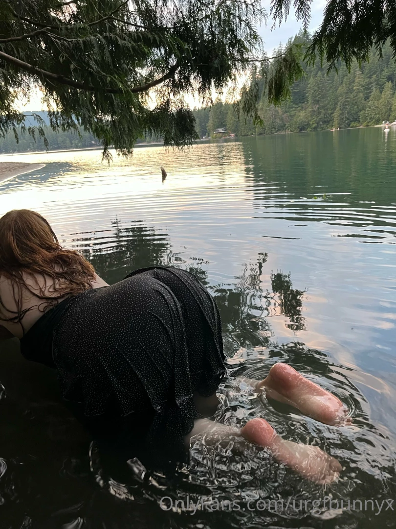 Whoops i got my clothes wet might as well just take them off now lol 