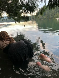 Whoops i got my clothes wet might as well just take them off now lol