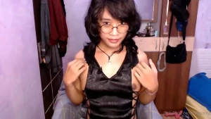 Got horni wearing this i intend to edge but i came a little x x