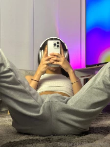 Oh gosh something is getting hard between these legs