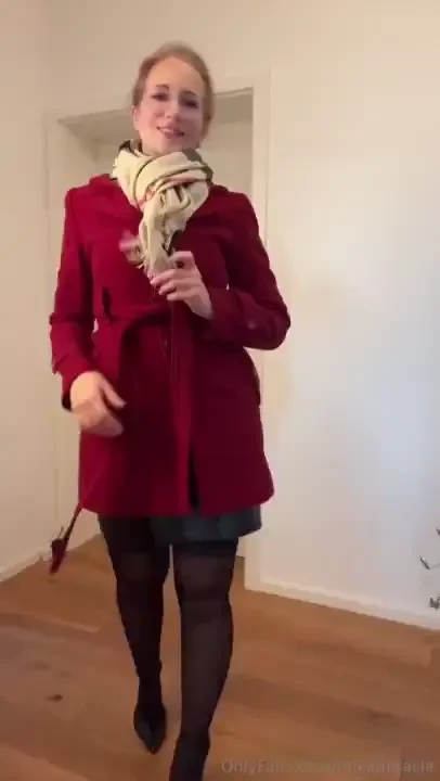 Warte was ich darunter habe 