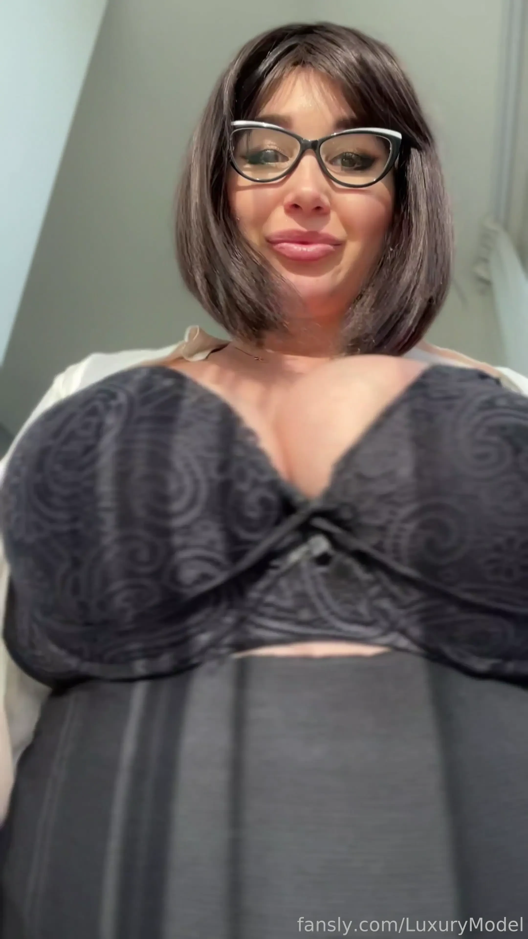 You weren t supposed to see that bounce or were you milf busty glasses 