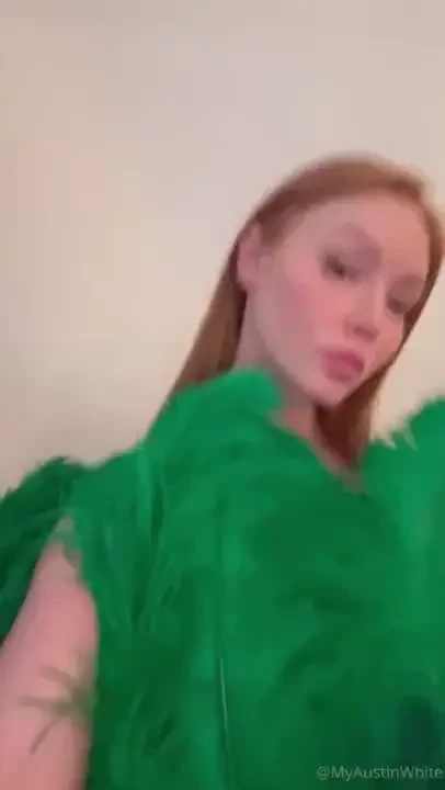 I may be totally naked behind these fans 