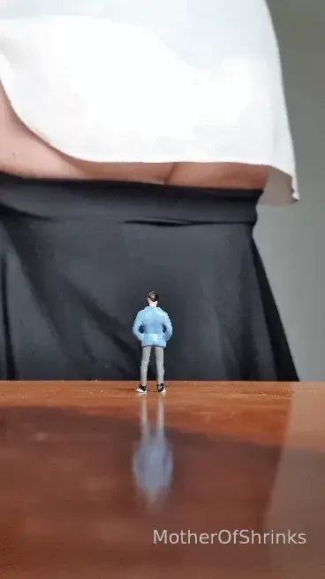 I love it when they watch me get dressed shows them whats to come 