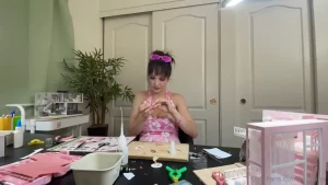 Happy sunday funday tell me how cute i look working on my mini house