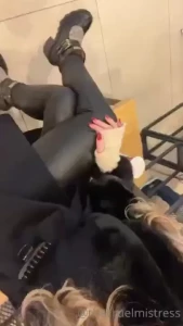 Would you stick your tongue on my gucci boots in public if i demand