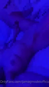 Blue light sensation i m feeling so horny and seductive in this light